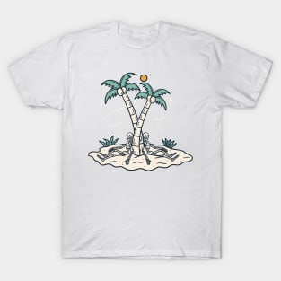 Relaxed Skull Holiday T-Shirt